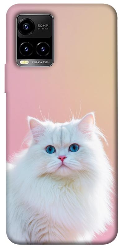 Чехол itsPrint Pastel kitty для Vivo Y21 / Y33s, животные, купить оптом с доставкой