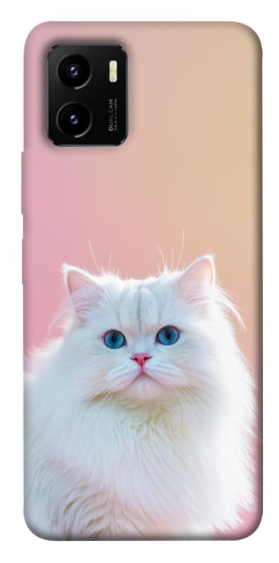 Чехол itsPrint Pastel kitty для Vivo Y15s, животные, купить оптом с доставкой