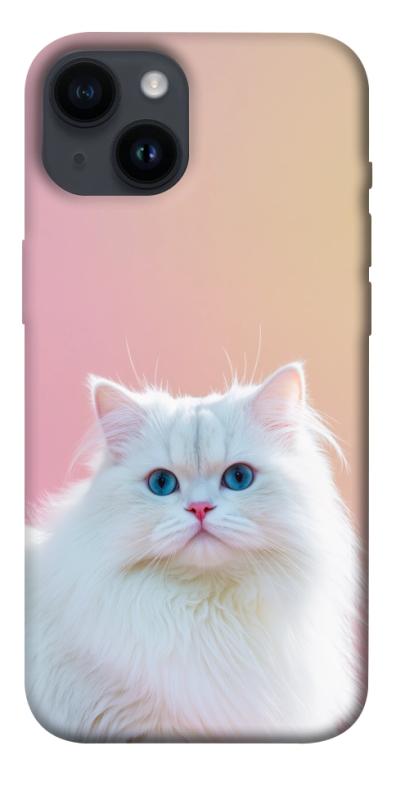 Чехол itsPrint Pastel kitty для Apple iPhone 14 (6.1"), животные, купить оптом с доставкой
