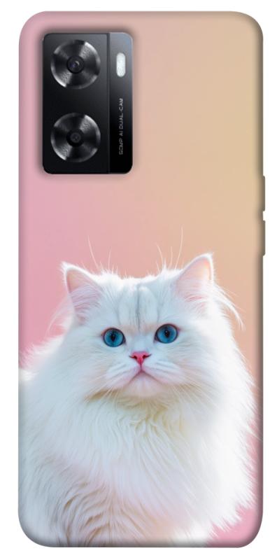 Чехол itsPrint Pastel kitty для Oppo A57s, животные, купить оптом с доставкой