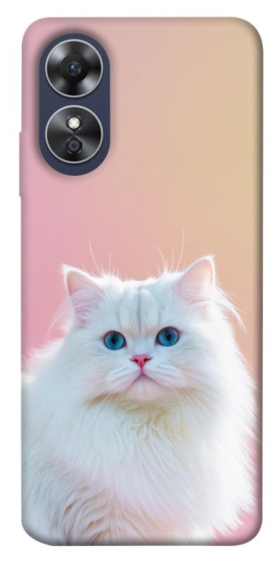Чехол itsPrint Pastel kitty для Oppo A17, животные, купить оптом с доставкой