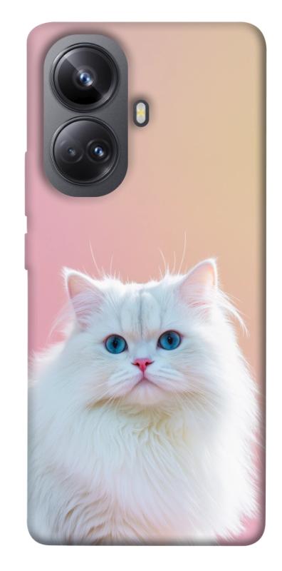Чехол itsPrint Pastel kitty для Realme 10 Pro+, животные, купить оптом с доставкой