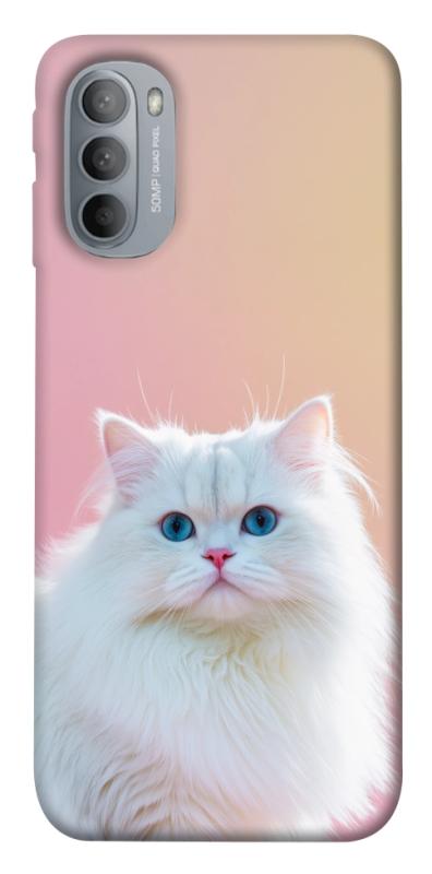 Чехол itsPrint Pastel kitty для Motorola Moto G31, животные, купить оптом с доставкой