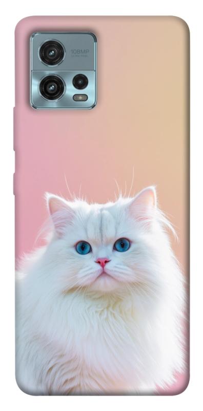 Чехол itsPrint Pastel kitty для Motorola Moto G72, животные, купить оптом с доставкой