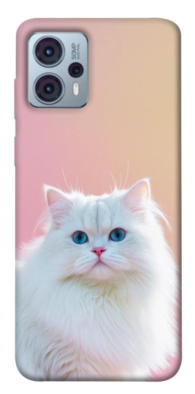 Чехол itsPrint Pastel kitty для Motorola Moto G23, животные, купить оптом с доставкой