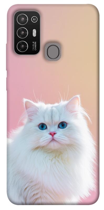 Чехол itsPrint Pastel kitty для ZTE Blade A52, животные, купить оптом с доставкой