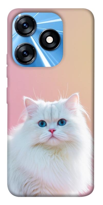 Чехол itsPrint Pastel kitty для TECNO Spark 10 Pro, животные, купить оптом с доставкой