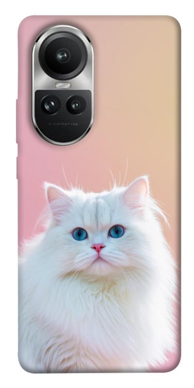 Чехол itsPrint Pastel kitty для Oppo Reno 10, животные, купить оптом с доставкой
