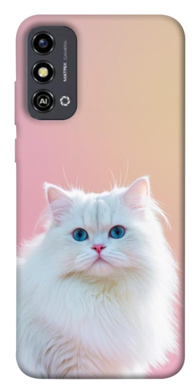Чехол itsPrint Pastel kitty для ZTE Blade A53, животные, купить оптом с доставкой