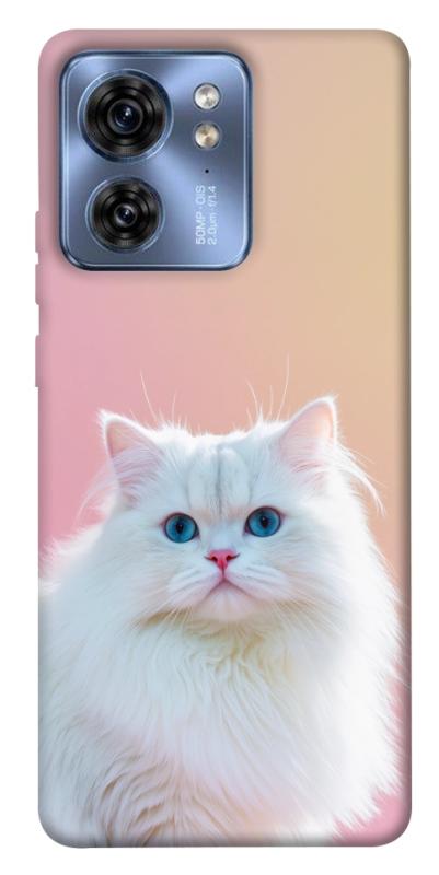 Чехол itsPrint Pastel kitty для Motorola Edge 40, животные, купить оптом с доставкой