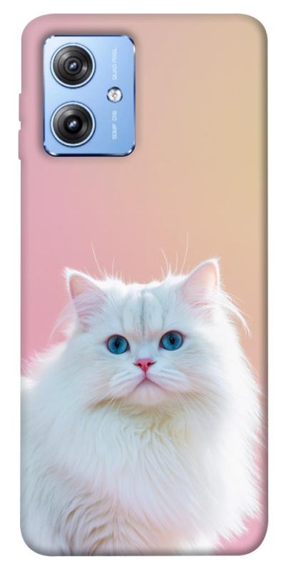 Чохол itsPrint Pastel kitty для Motorola Moto G84, тварини, купити оптом з доставкою