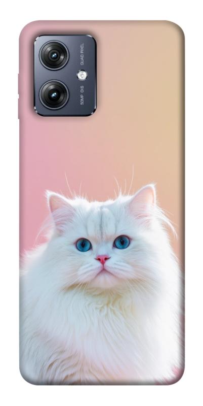 Чехол itsPrint Pastel kitty для Motorola Moto G54, животные, купить оптом с доставкой