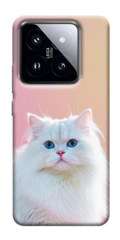 Чохол itsPrint Pastel kitty для Xiaomi 14 Pro, тварини, купити оптом з доставкою
