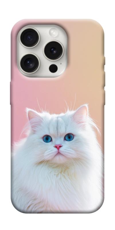 Чехол itsPrint Pastel kitty для Apple iPhone 16 Pro (6.3"), животные, купить оптом с доставкой