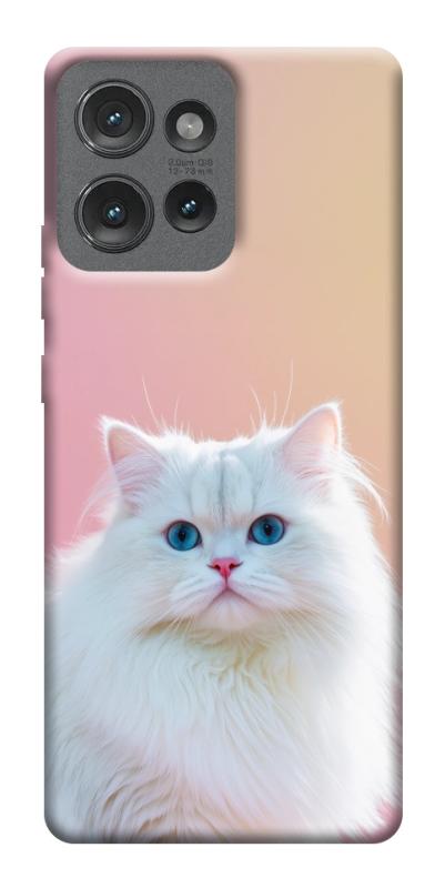 Чехол itsPrint Pastel kitty для Motorola Edge 50, животные, купить оптом с доставкой