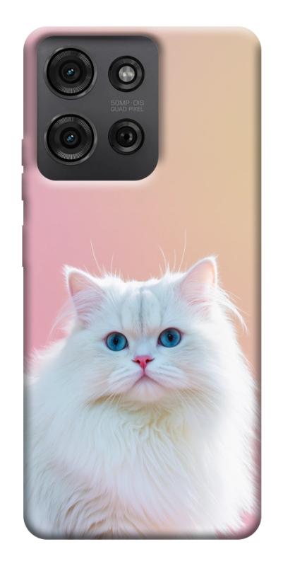 Чехол itsPrint Pastel kitty для Motorola Moto G75 5G, животные, купить оптом с доставкой
