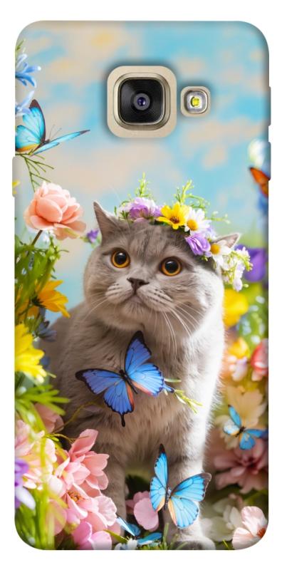 Чехол itsPrint Spring cat для Samsung A520 Galaxy A5 (2017), животные, купить оптом с доставкой