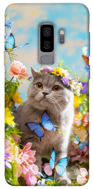 Чехол itsPrint Spring cat для Samsung Galaxy S9+, животные, купить оптом с доставкой