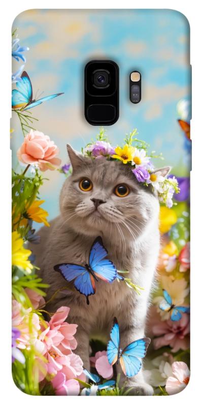 Чохол itsPrint Spring cat для Samsung Galaxy S9, тварини, купити оптом з доставкою