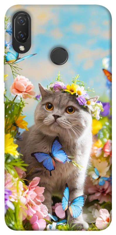 Чохол itsPrint Spring cat для Huawei P Smart+ (nova 3i), тварини, купити оптом з доставкою