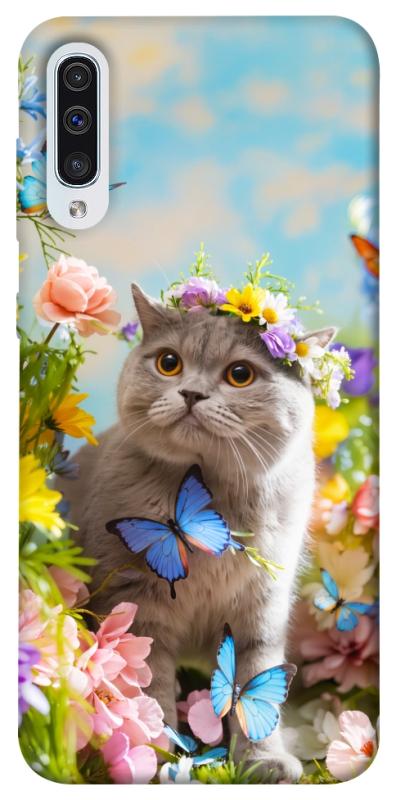 Чехол itsPrint Spring cat для Samsung Galaxy A50 (A505F) / A50s / A30s, животные, купить оптом с доставкой