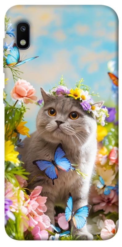 Чехол itsPrint Spring cat для Samsung Galaxy A10 (A105F), животные, купить оптом с доставкой