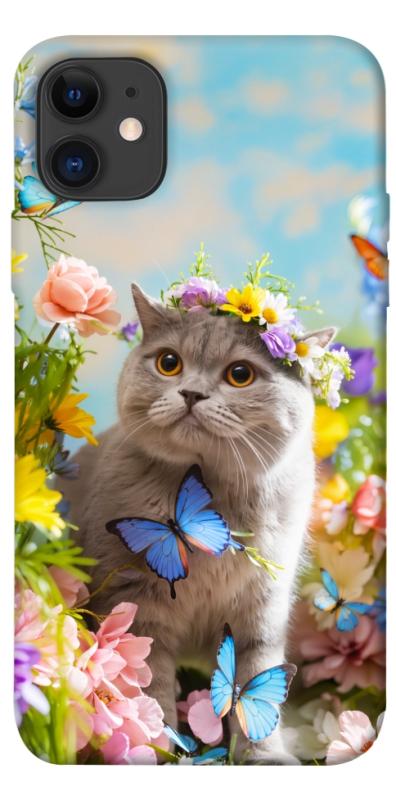Чехол itsPrint Spring cat для Apple iPhone 11 (6.1"), животные, купить оптом с доставкой