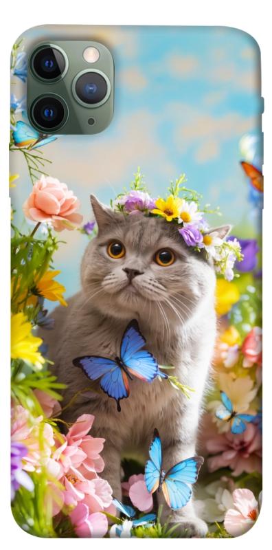 Чехол itsPrint Spring cat для Apple iPhone 11 Pro Max (6.5"), животные, купить оптом с доставкой