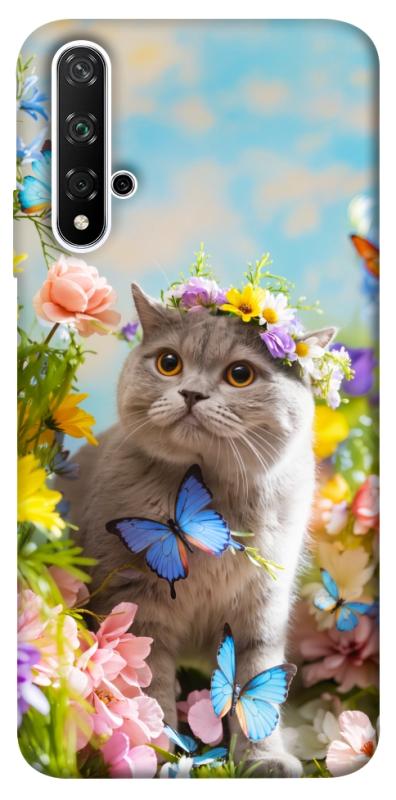 Чехол itsPrint Spring cat для Huawei Honor 20 / Nova 5T, животные, купить оптом с доставкой