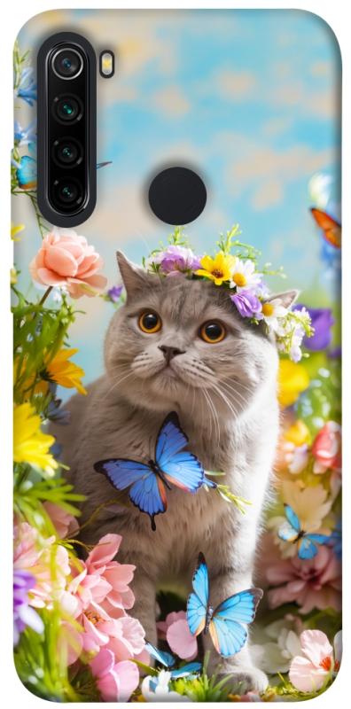 Чехол itsPrint Spring cat для Xiaomi Redmi Note 8, животные, купить оптом с доставкой