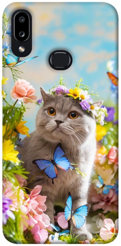 Чехол itsPrint Spring cat для Samsung Galaxy A10s, животные, купить оптом с доставкой