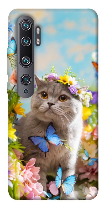 Чехол itsPrint Spring cat для Xiaomi Mi Note 10 / Note 10 Pro / Mi CC9 Pro, животные, купить оптом с доставкой