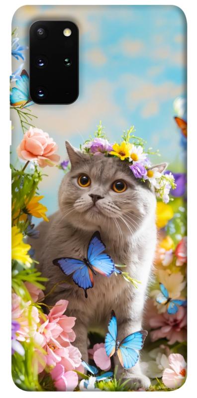 Чохол itsPrint Spring cat для Samsung Galaxy S20+, тварини, купити оптом з доставкою