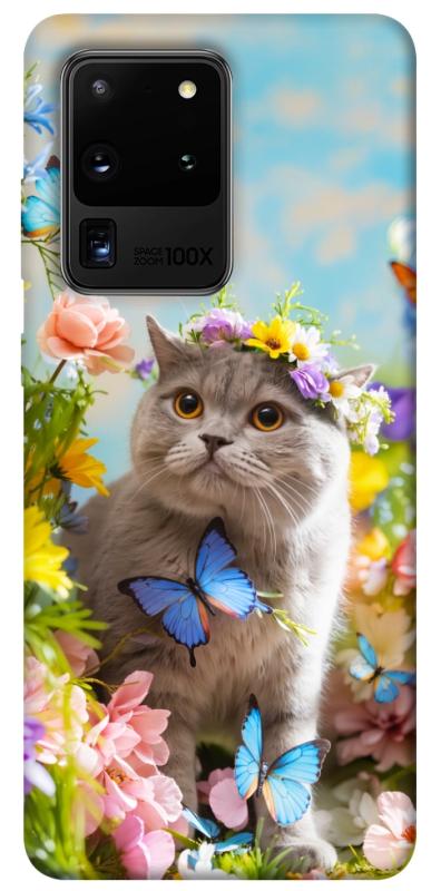 Чехол itsPrint Spring cat для Samsung Galaxy S20 Ultra, животные, купить оптом с доставкой