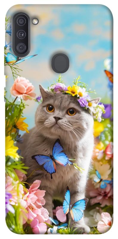 Чехол itsPrint Spring cat для Samsung Galaxy A11, животные, купить оптом с доставкой