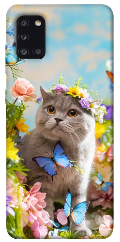 Чехол itsPrint Spring cat для Samsung Galaxy A31, животные, купить оптом с доставкой