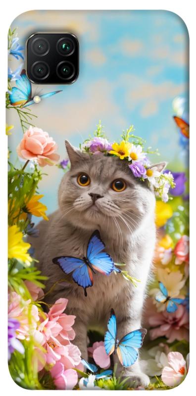 Чехол itsPrint Spring cat для Huawei P40 Lite, животные, купить оптом с доставкой