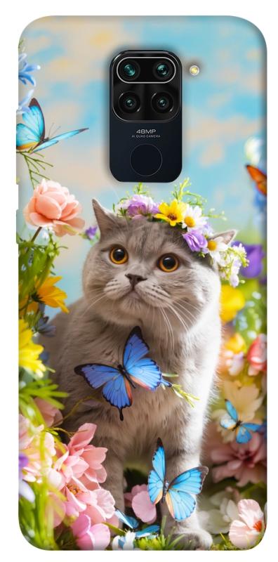 Чехол itsPrint Spring cat для Xiaomi Redmi Note 9 / Redmi 10X, животные, купить оптом с доставкой