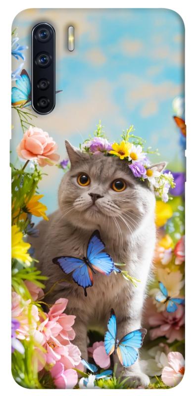 Чехол itsPrint Spring cat для Oppo A91, животные, купить оптом с доставкой