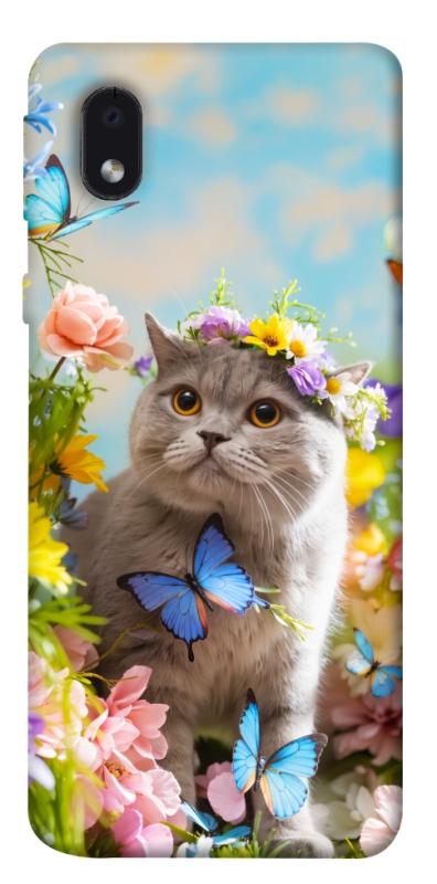 Чехол itsPrint Spring cat для Samsung Galaxy M01 Core / A01 Core, животные, купить оптом с доставкой
