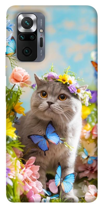 Чехол itsPrint Spring cat для Xiaomi Redmi Note 10 Pro, животные, купить оптом с доставкой