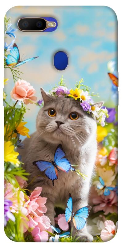 Чохол itsPrint Spring cat для Oppo A5s / Oppo A12, тварини, купити оптом з доставкою