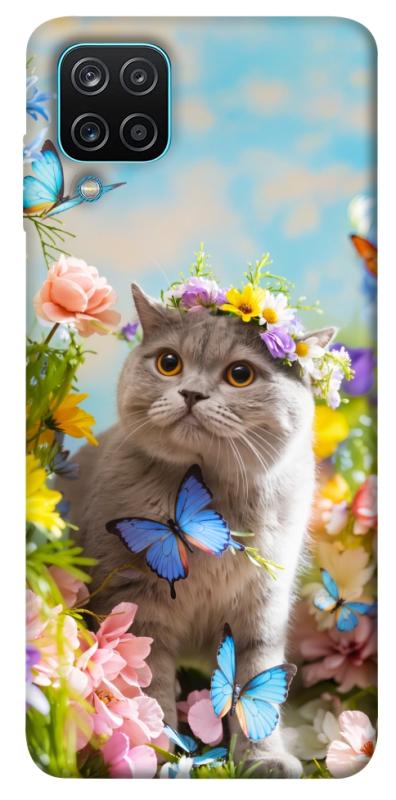 Чехол itsPrint Spring cat для Samsung Galaxy A12, животные, купить оптом с доставкой