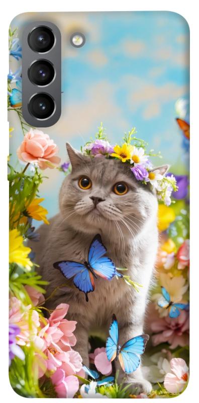 Чехол itsPrint Spring cat для Samsung Galaxy S21, животные, купить оптом с доставкой