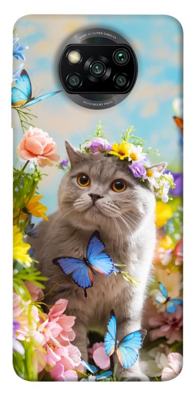 Чехол itsPrint Spring cat для Xiaomi Poco X3 NFC / Poco X3 Pro, животные, купить оптом с доставкой