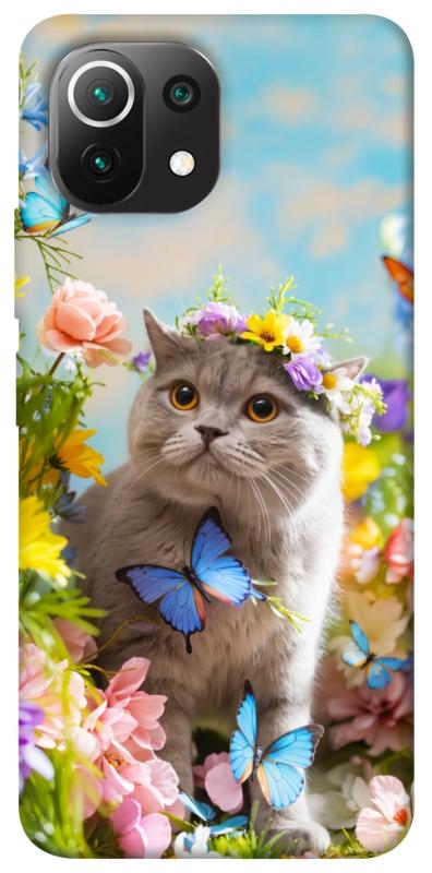 Чехол itsPrint Spring cat для Xiaomi Mi 11 Lite, животные, купить оптом с доставкой