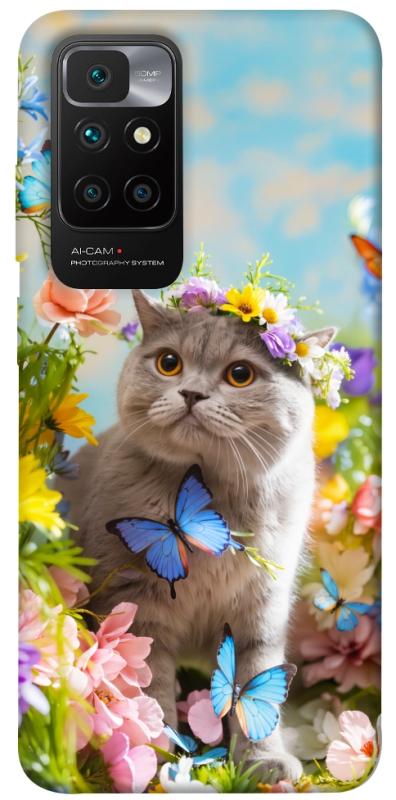 Чехол itsPrint Spring cat для Xiaomi Redmi 10, животные, купить оптом с доставкой