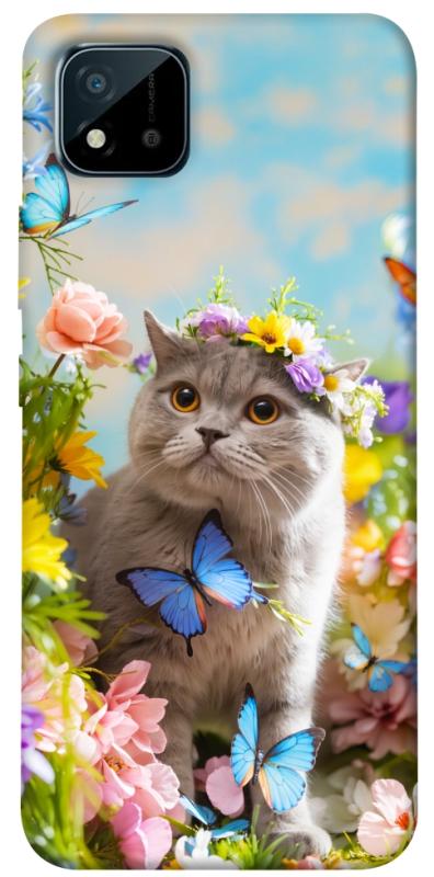 Чохол itsPrint Spring cat для Realme C11 (2021), тварини, купити оптом з доставкою