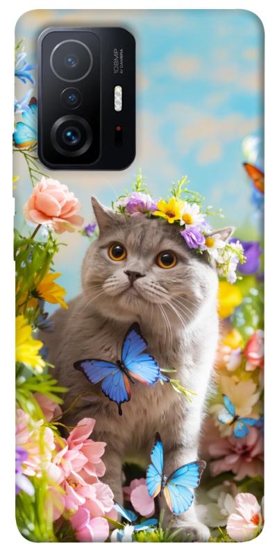 Чохол itsPrint Spring cat для Xiaomi 11T / 11T Pro, тварини, купити оптом з доставкою