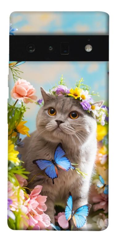 Чохол itsPrint Spring cat для Google Pixel 6 Pro, тварини, купити оптом з доставкою